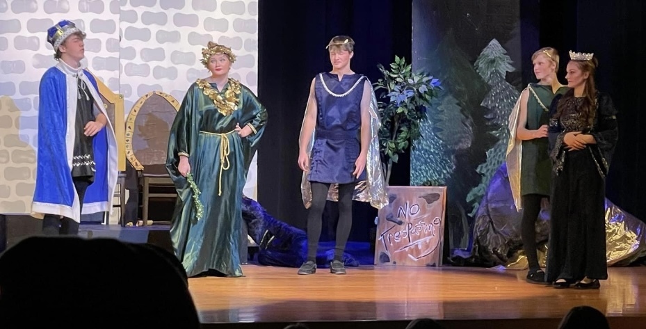 Ethan Schmidt, Brooklynn Fisher, Braden Powell, Isaac Goosey, and Kinnley Powers